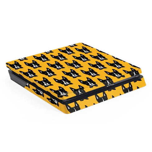 Bouffants and Broken Hearts Boston Terrier PlayStation PS4 Skins