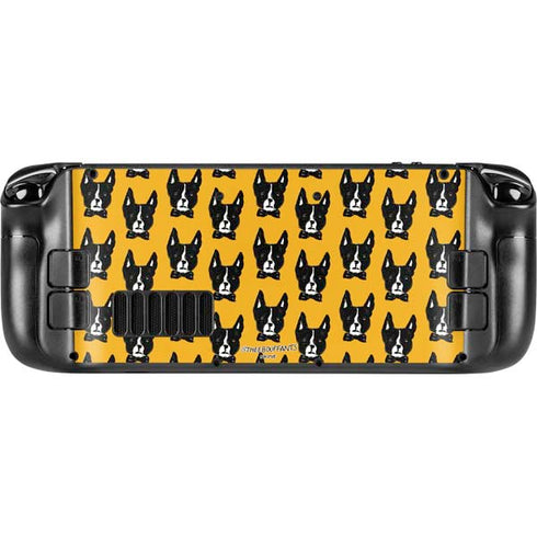Bouffants and Broken Hearts Boston Terrier Steam Deck Handheld Gaming Computer Skin