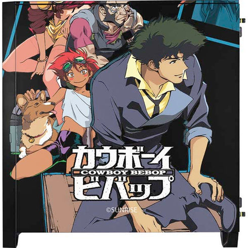 Cowboy Bebop Bounty Crew Corsair 4000D Tempered Glass Mid-Tower ATX Case Skin