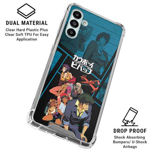 Cowboy Bebop Bounty Crew Galaxy A13 5G Clear Case