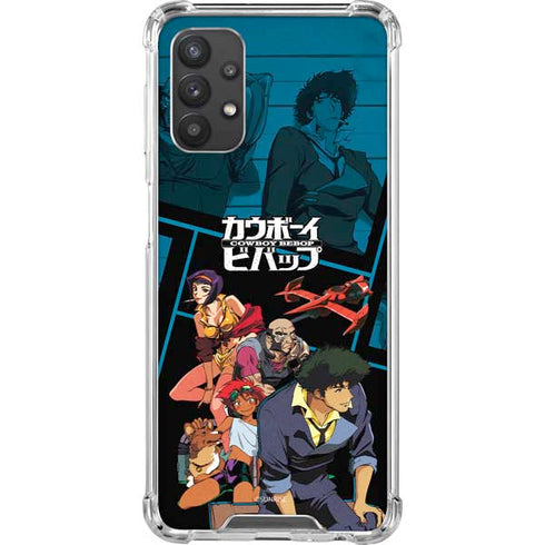 Cowboy Bebop Bounty Crew Galaxy A32 5G Clear Case