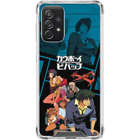 Cowboy Bebop Bounty Crew Galaxy A72 5G Clear Case
