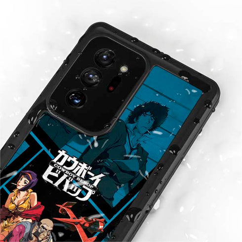 Cowboy Bebop Bounty Crew Galaxy Note20 Ultra 5G Waterproof Case