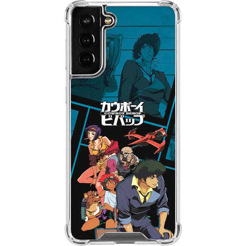 Cowboy Bebop Bounty Crew Galaxy S21 FE Clear Case