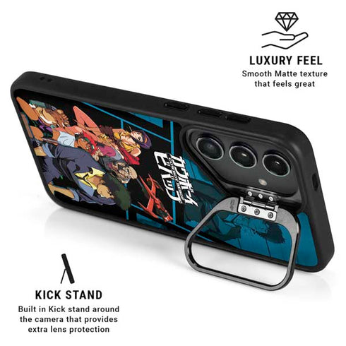 Cowboy Bebop Bounty Crew Galaxy S24 FE Kickstand Case