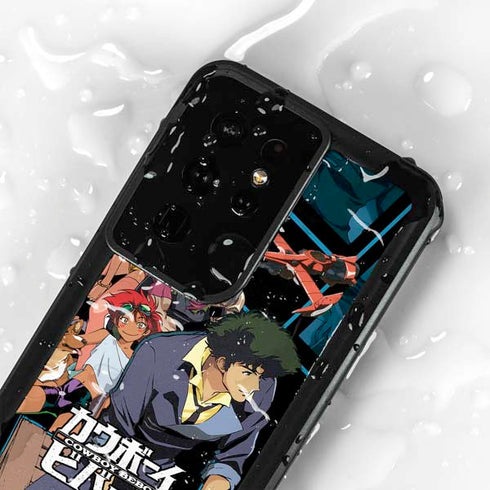 Cowboy Bebop Bounty Crew Galaxy S24 Ultra Waterproof Case