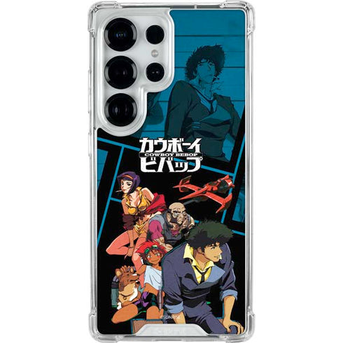 Cowboy Bebop Bounty Crew Galaxy S25 Ultra Clear Case