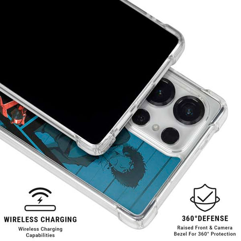 Cowboy Bebop Bounty Crew Galaxy S26 Ultra Clear Case