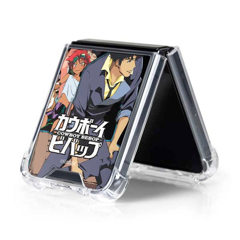 Cowboy Bebop Bounty Crew Galaxy Z Flip5 5G Clear Case
