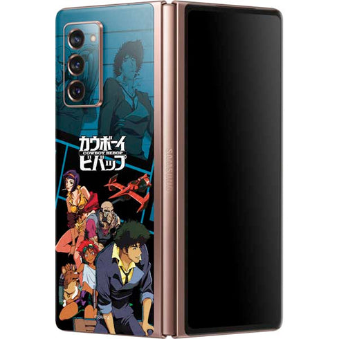 Cowboy Bebop Bounty Crew Galaxy Z Fold2 5G Skin