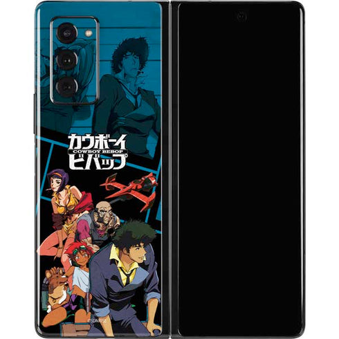 Cowboy Bebop Bounty Crew Galaxy Z Fold2 5G Skin