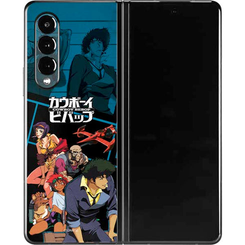 Cowboy Bebop Bounty Crew Galaxy Z Fold3 5G Skin