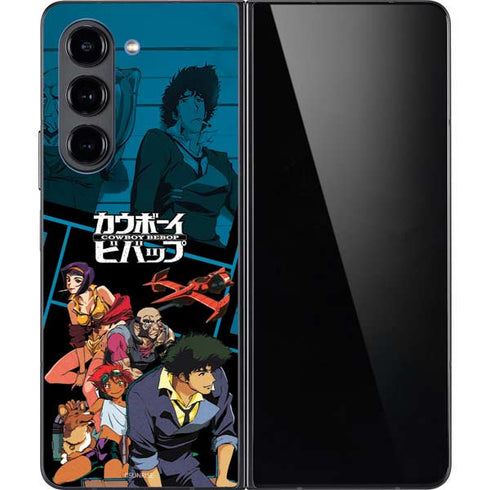 Cowboy Bebop Bounty Crew Galaxy Z Fold5 5G Skin