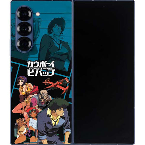 Cowboy Bebop Bounty Crew Galaxy Z Fold6 Skin