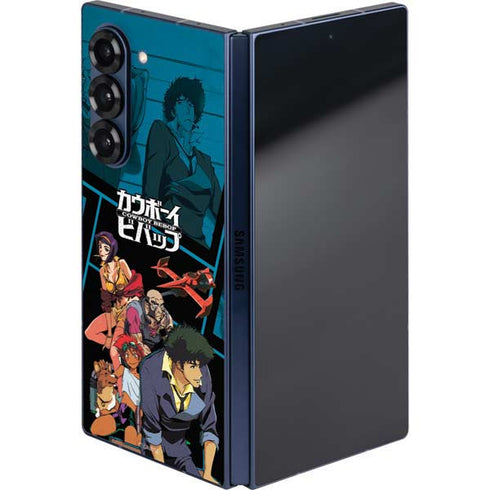 Cowboy Bebop Bounty Crew Galaxy Z Fold6 Skin