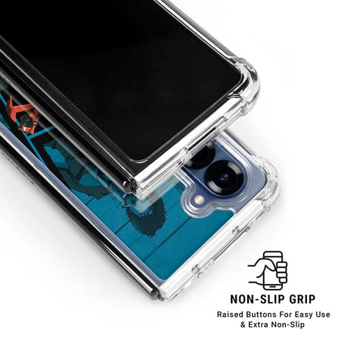 Cowboy Bebop Bounty Crew Galaxy Z Fold7 Clear Case