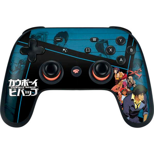 Cowboy Bebop Bounty Crew Google Stadia Controller Skin