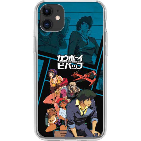 Cowboy Bebop Bounty Crew iPhone 11 Clear Case
