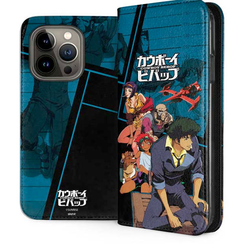 Cowboy Bebop Bounty Crew iPhone 13 Pro Folio Case