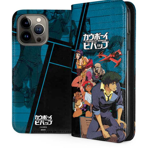 Cowboy Bebop Bounty Crew iPhone 13 Pro Max Folio Case