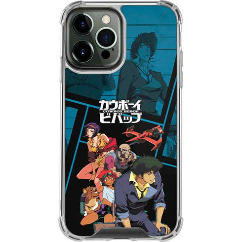 Cowboy Bebop Bounty Crew iPhone 14 Pro Max Clear Case