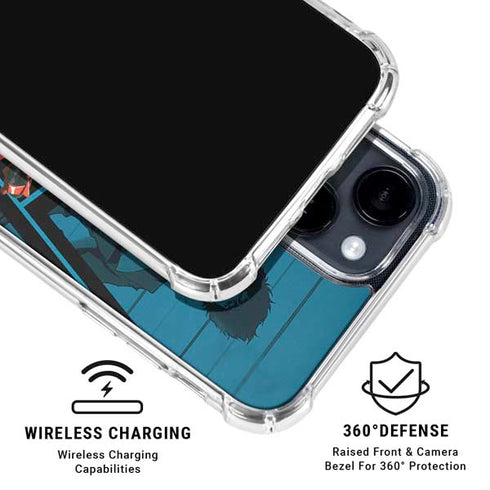 Cowboy Bebop Bounty Crew iPhone 15 Plus Clear Case