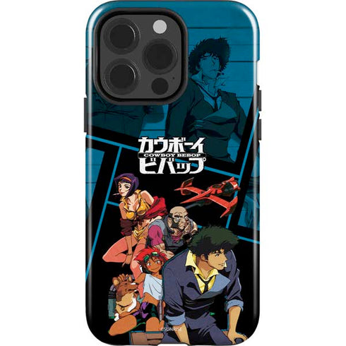 Cowboy Bebop Bounty Crew iPhone 15 Pro Impact Case