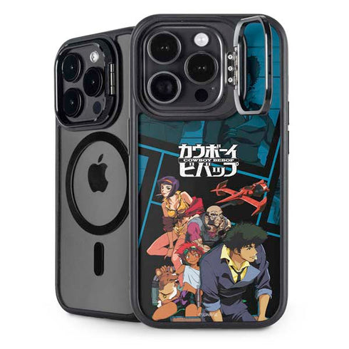 Cowboy Bebop Bounty Crew iPhone 15 Pro Kickstand Case