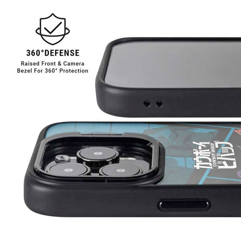 Cowboy Bebop Bounty Crew iPhone 15 Pro Kickstand Case