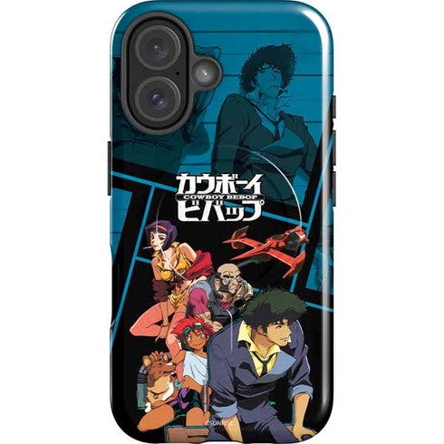 Cowboy Bebop Bounty Crew iPhone 16 Magsafe Impact Case