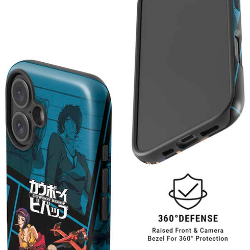 Cowboy Bebop Bounty Crew iPhone 16 Magsafe Impact Case
