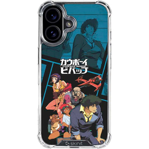 Cowboy Bebop Bounty Crew iPhone 16 Plus Clear Case