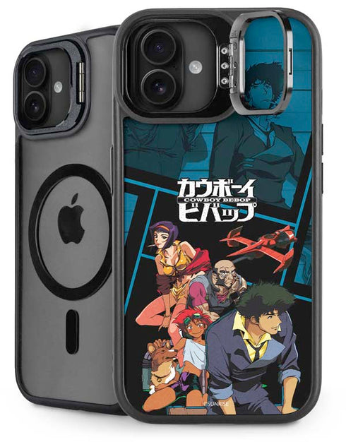 Cowboy Bebop Bounty Crew iPhone 16 Plus Kickstand Case