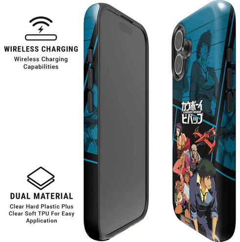 Cowboy Bebop Bounty Crew iPhone 16 Plus Magsafe Impact Case