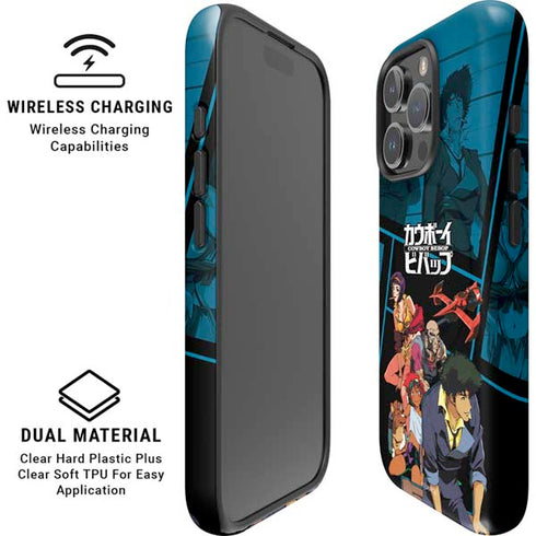Cowboy Bebop Bounty Crew iPhone 16 Pro Magsafe Impact Case