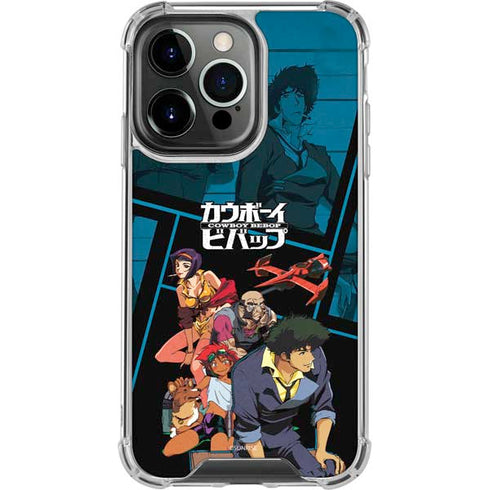 Cowboy Bebop Bounty Crew iPhone 16 Pro Max Clear Case