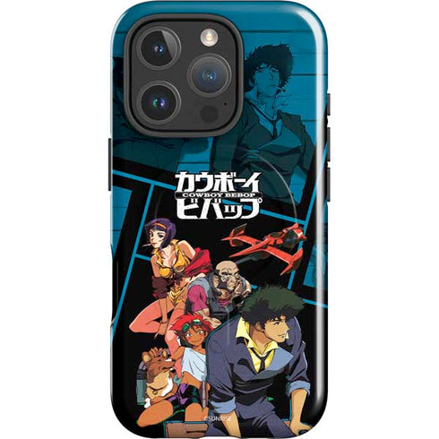 Cowboy Bebop Bounty Crew iPhone 16 Pro Max Magsafe Impact Case