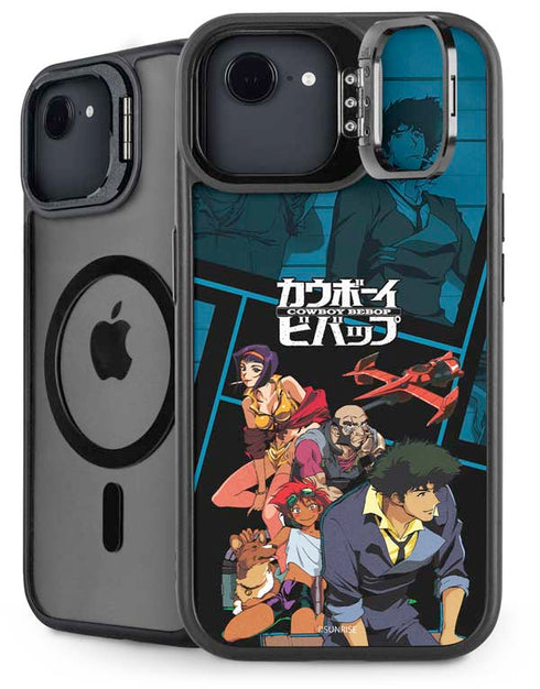 Cowboy Bebop Bounty Crew iPhone 16e Kickstand Case