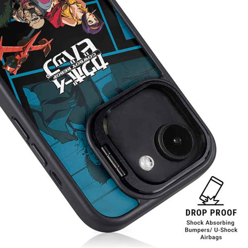 Cowboy Bebop Bounty Crew iPhone 16e Kickstand Case