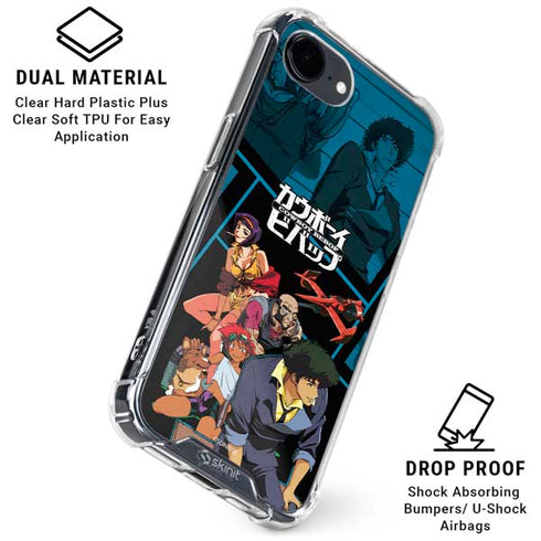 Cowboy Bebop Bounty Crew iPhone 16e Clear Case