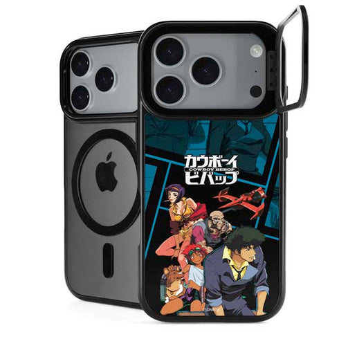 Cowboy Bebop Bounty Crew iPhone 17 Pro Max Kickstand Case