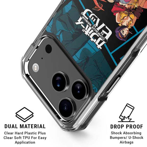 Cowboy Bebop Bounty Crew iPhone 18 Pro Clear Case