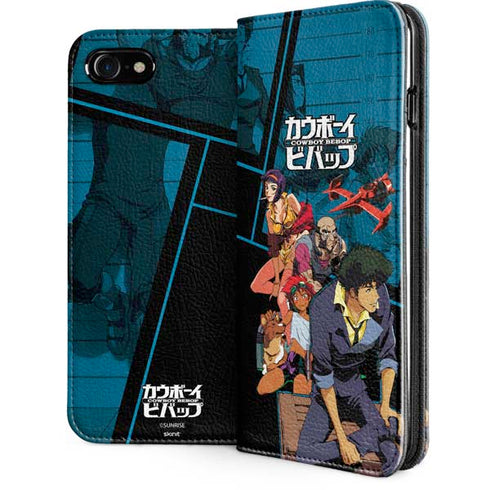 Cowboy Bebop Bounty Crew iPhone SE (2nd & 3rd Gen) Folio Case