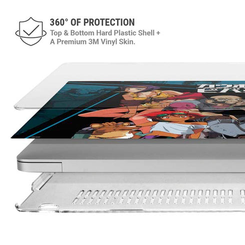 Cowboy Bebop Bounty Crew MacBook Pro 16in (2021-25) Case plus Skin
