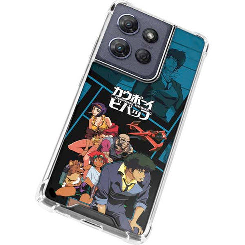 Cowboy Bebop Bounty Crew Moto G 5G (2025) Clear Case