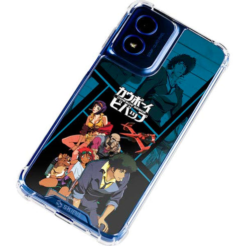 Cowboy Bebop Bounty Crew Moto G Play 4G (2024) Clear Case