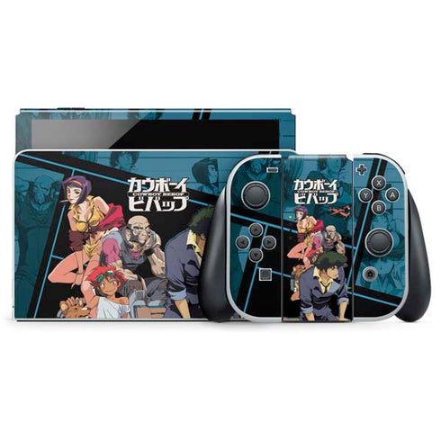 Cowboy Bebop Bounty Crew Nintendo Switch OLED (2021) Skin