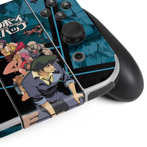 Cowboy Bebop Bounty Crew Nintendo Switch OLED (2021) Skin
