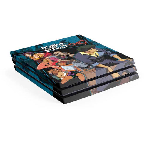 Cowboy Bebop Bounty Crew PS4 Pro Console Skin