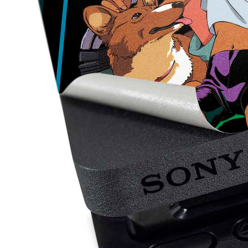 Cowboy Bebop Bounty Crew PS4 Pro Console Skin